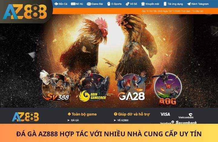 Các sảnh cược có tại Đá Gà AZ888 Các sảnh cược có tại Đá Gà AZ888